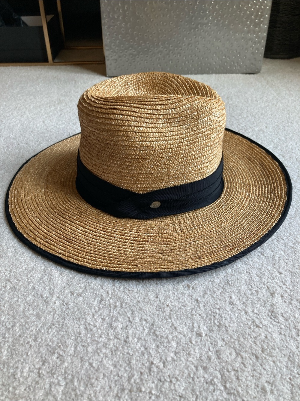 Tracy Watts Brooklyn straw hat